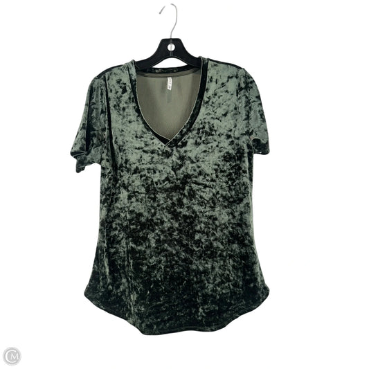 Top Short Sleeve By Z Supply In Green, Size: M