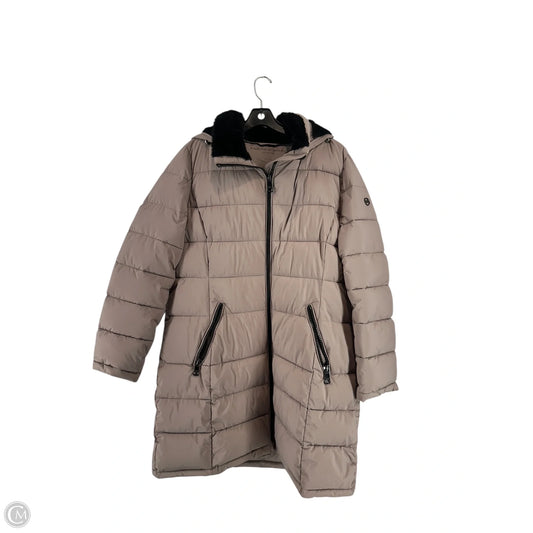 Coat Puffer & Quilted By Andrew Marc In Pink, Size: Xl