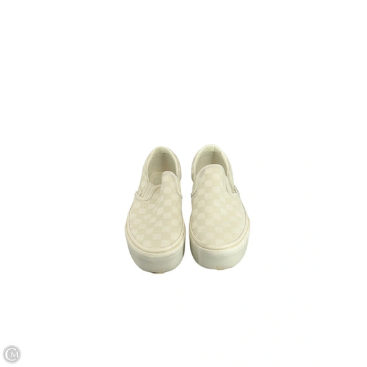 Shoes Sneakers By Vans In White, Size: 6