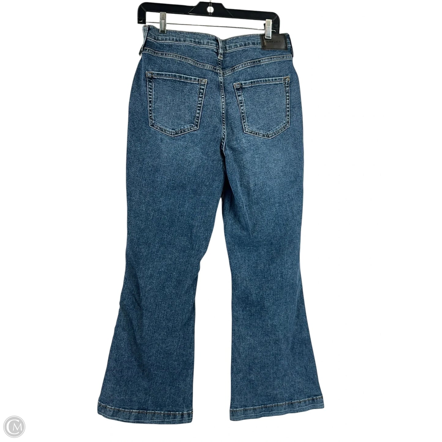 Jeans Flared By Dkny In Navy, Size: 10