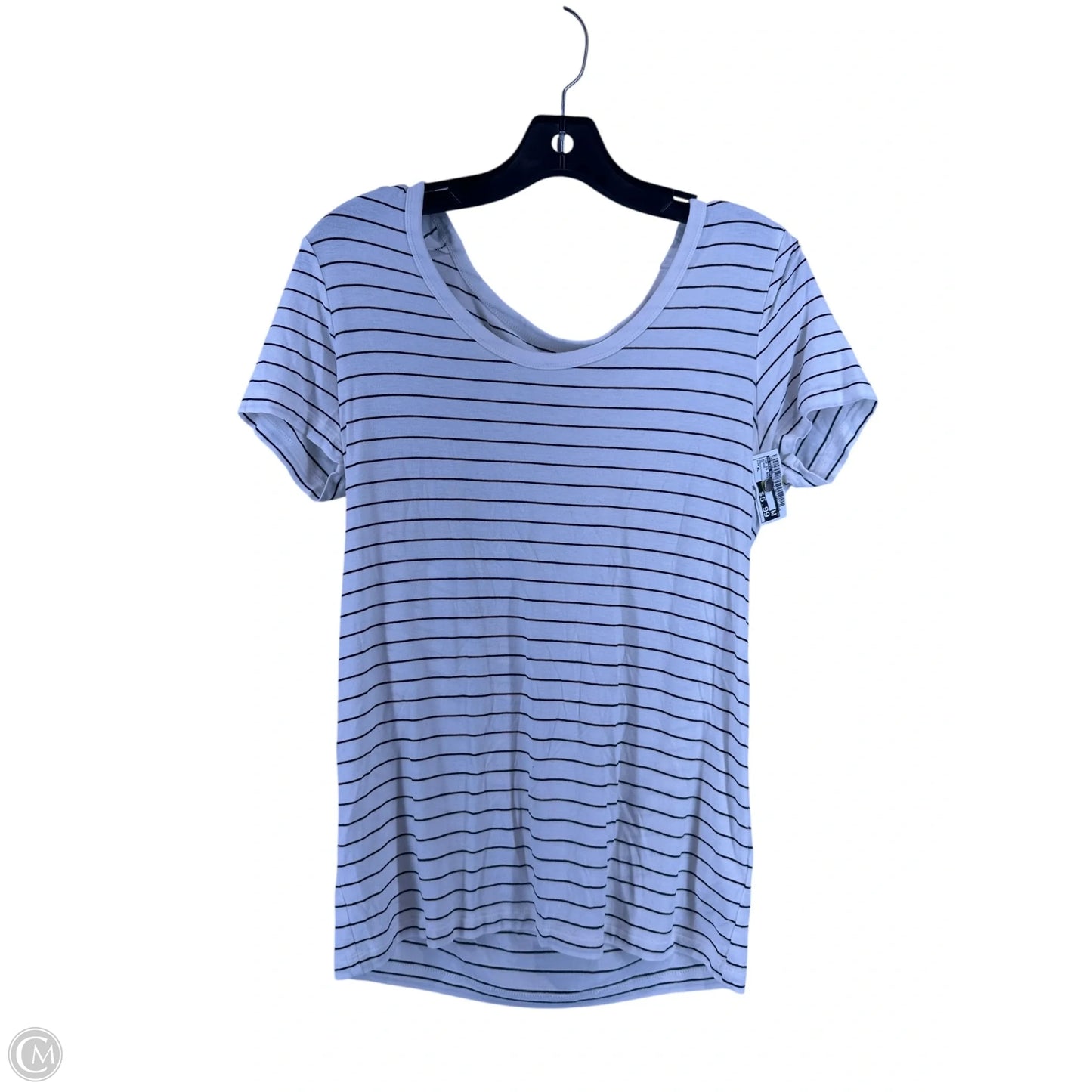 Top Short Sleeve Basic By A New Day In Black, Size: Xl