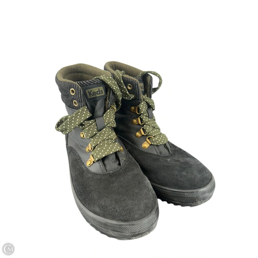 Boots Hiking By Keds In Black, Size: 6