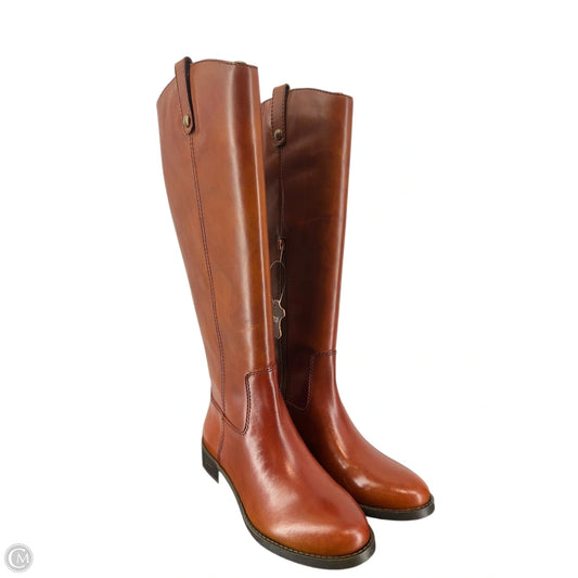 Boots Mid-calf Flats By International Concepts In Brown, Size: 6.5