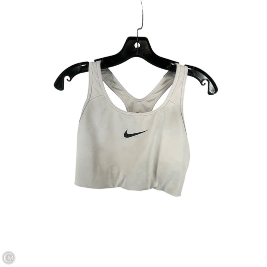 Athletic Bra By Nike In White, Size: L
