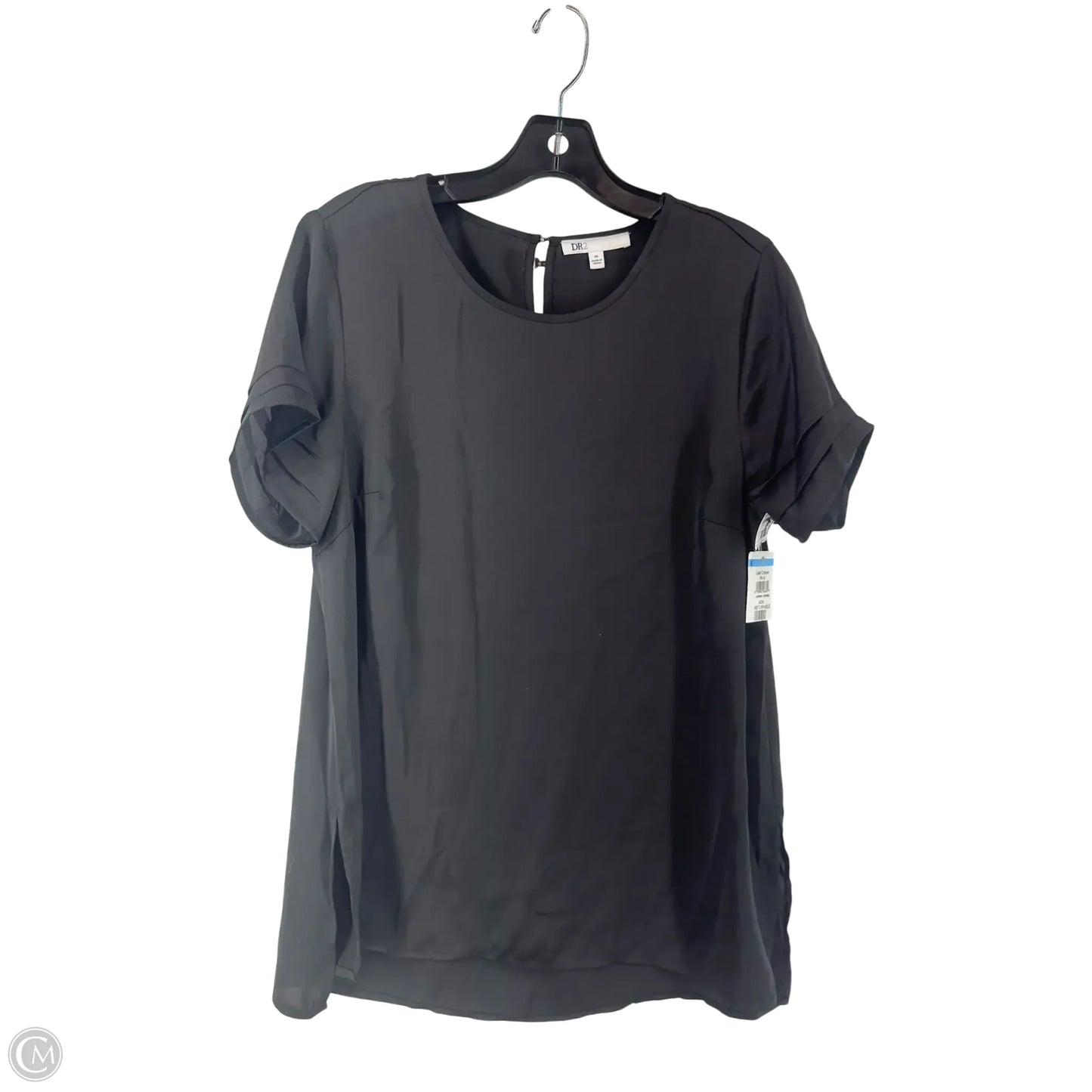 Top Short Sleeve Basic By Dr2 In Black, Size: M