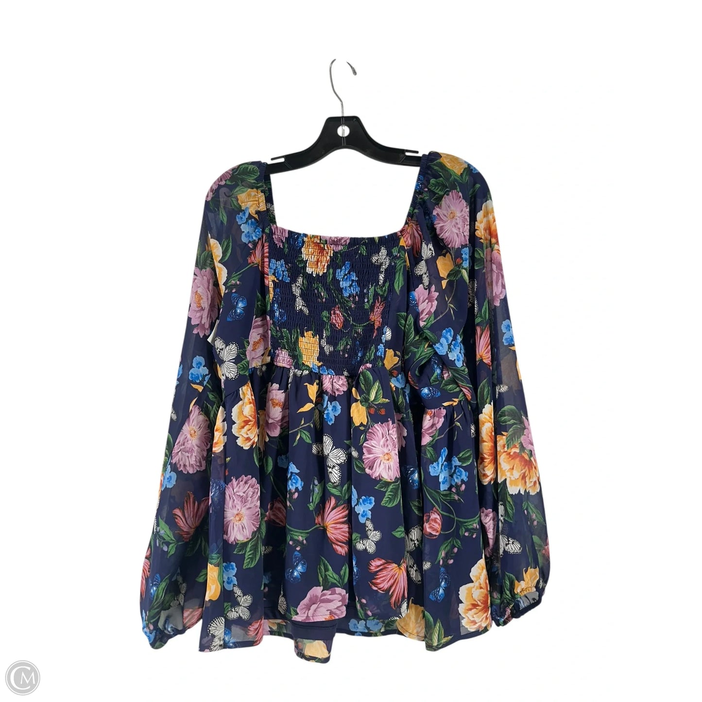 Dress Casual Midi By Torrid In Blue, Size: L