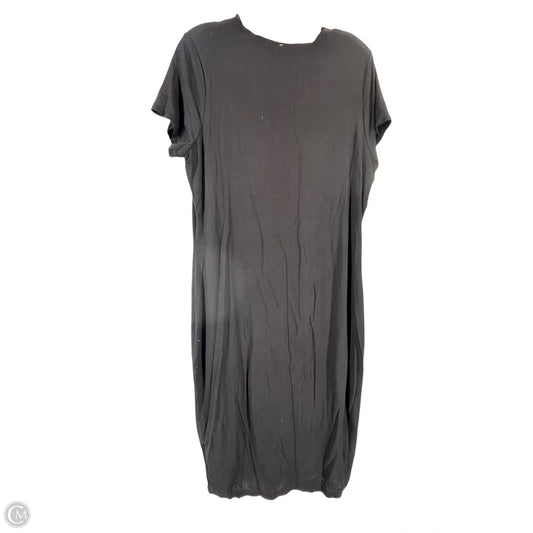 Dress Casual Maxi By Vibe In Black, Size: 1x