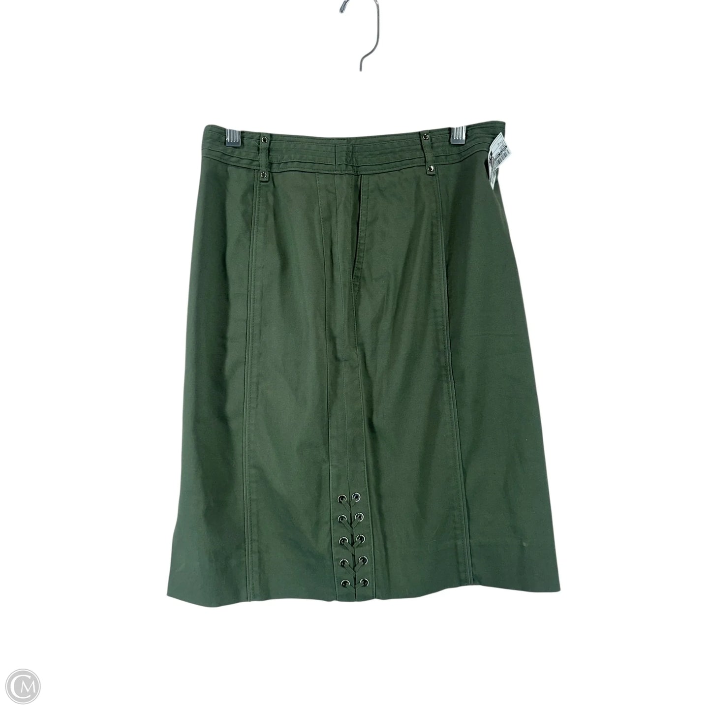 Skirt Midi By White House Black Market In Green, Size: 2