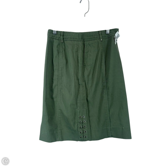 Skirt Midi By White House Black Market In Green, Size: 2