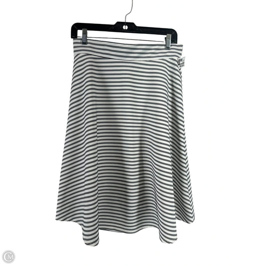 Skirt Maxi By Clothes Mentor In Black & White, Size: M