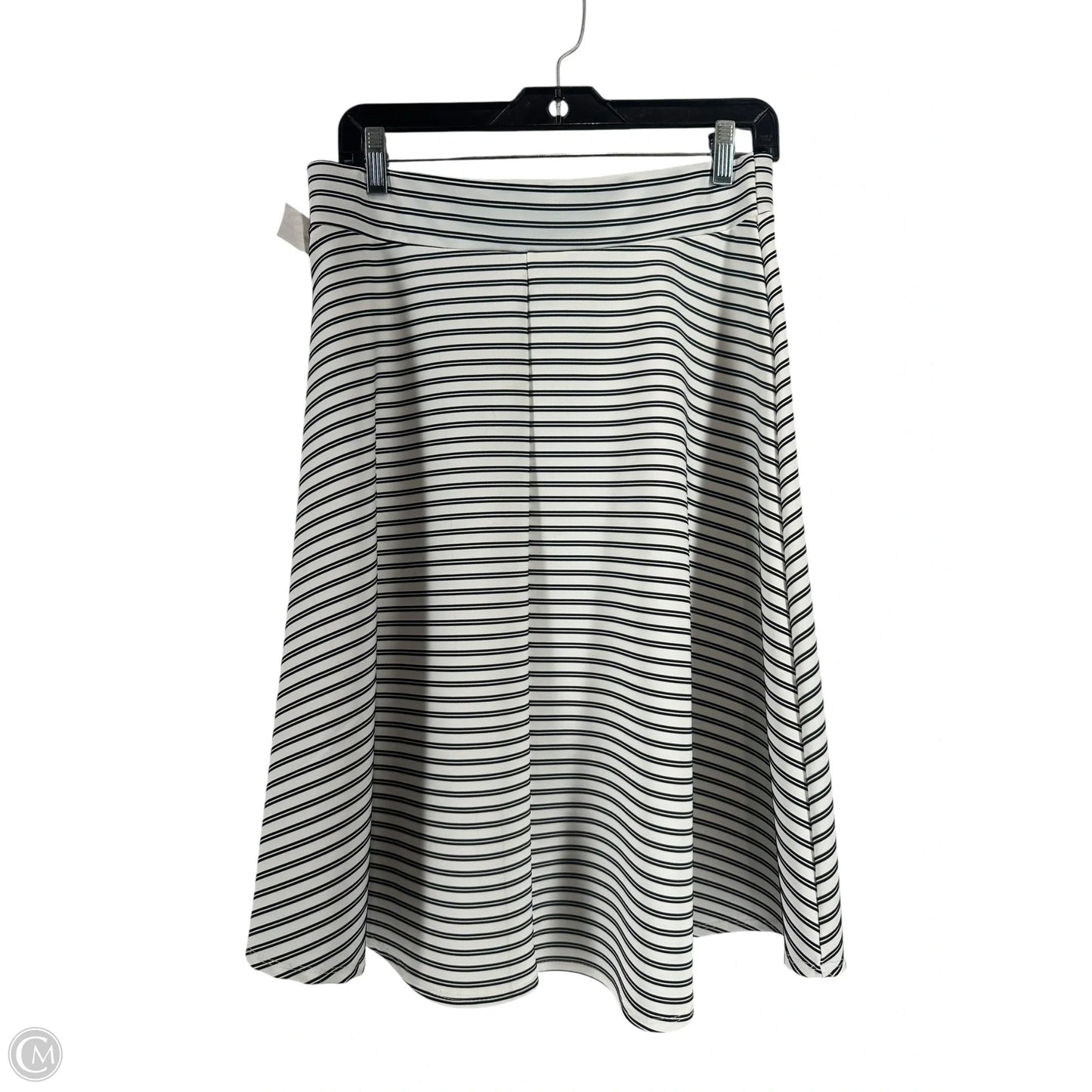 Skirt Maxi By Clothes Mentor In Black & White, Size: M