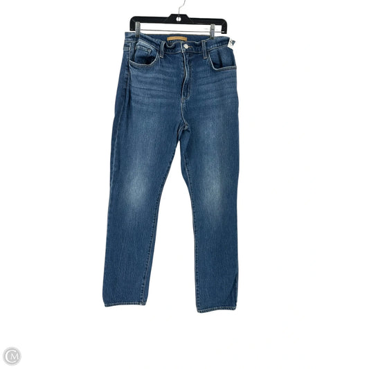Jeans Straight By Joe B In Blue, Size: 12