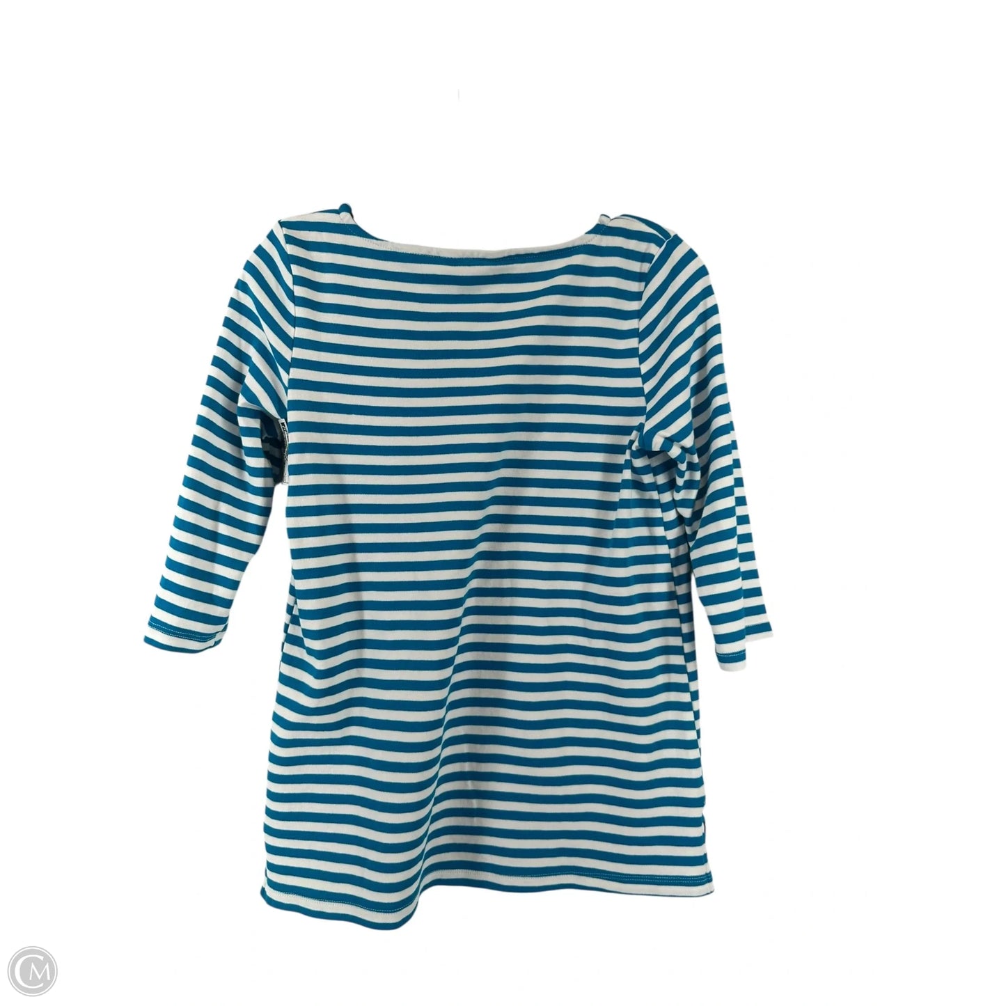 Top Short Sleeve By Lands End In Teal, Size: S