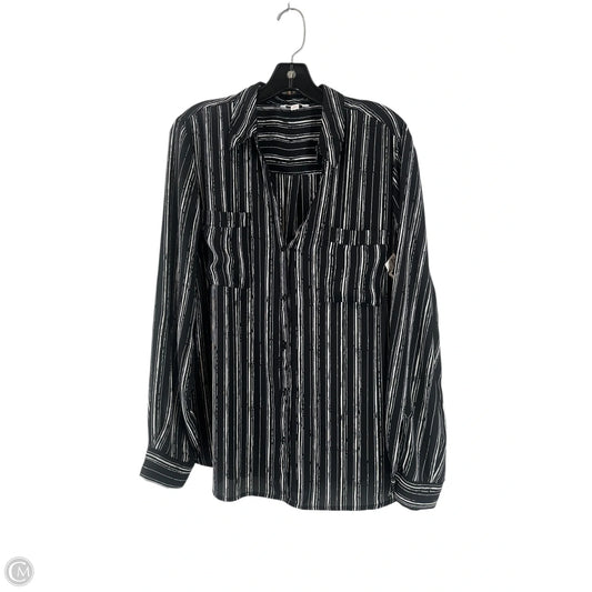 Top Long Sleeve Basic By Candies In Black, Size: Xl