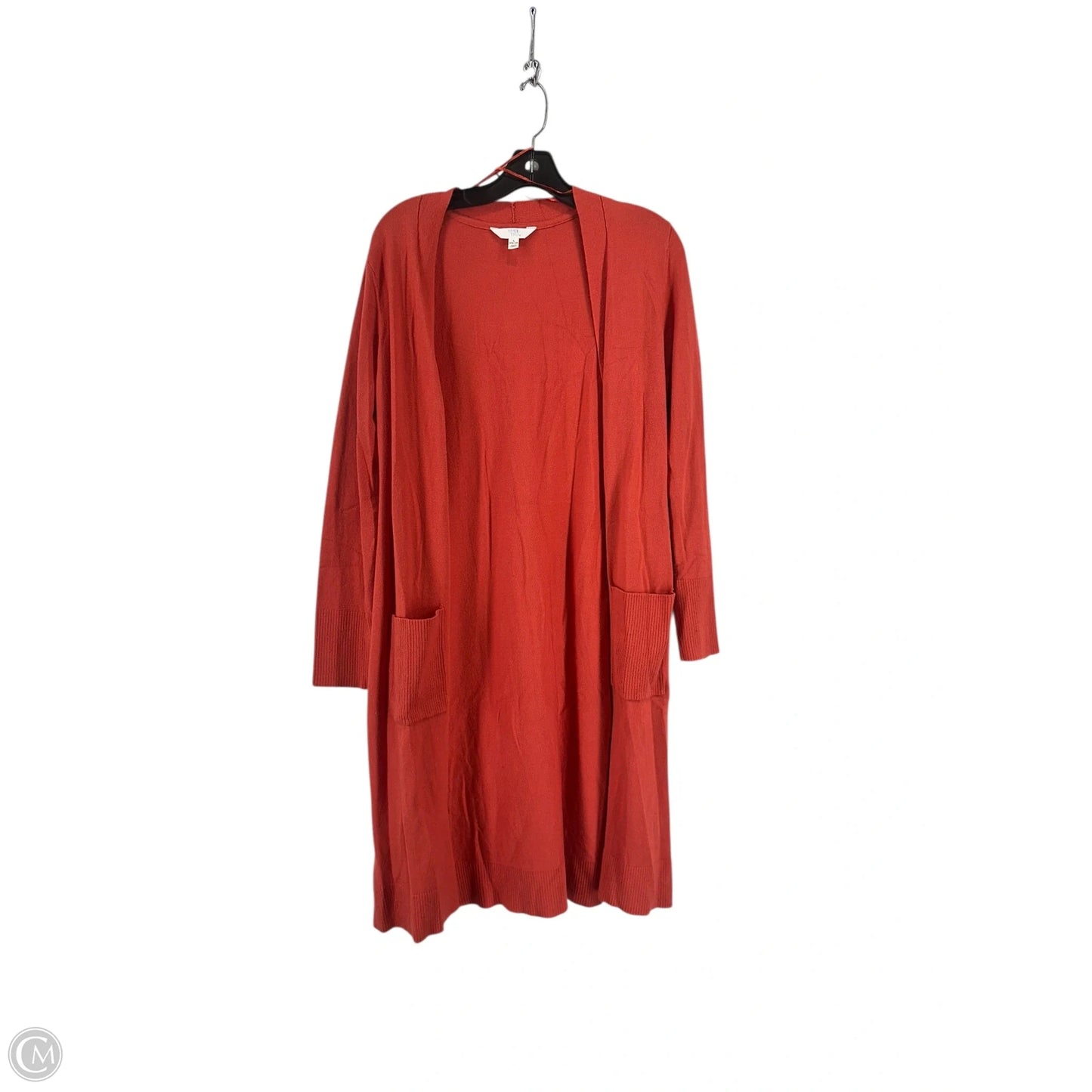 Cardigan By Time And Tru In Orange, Size: L