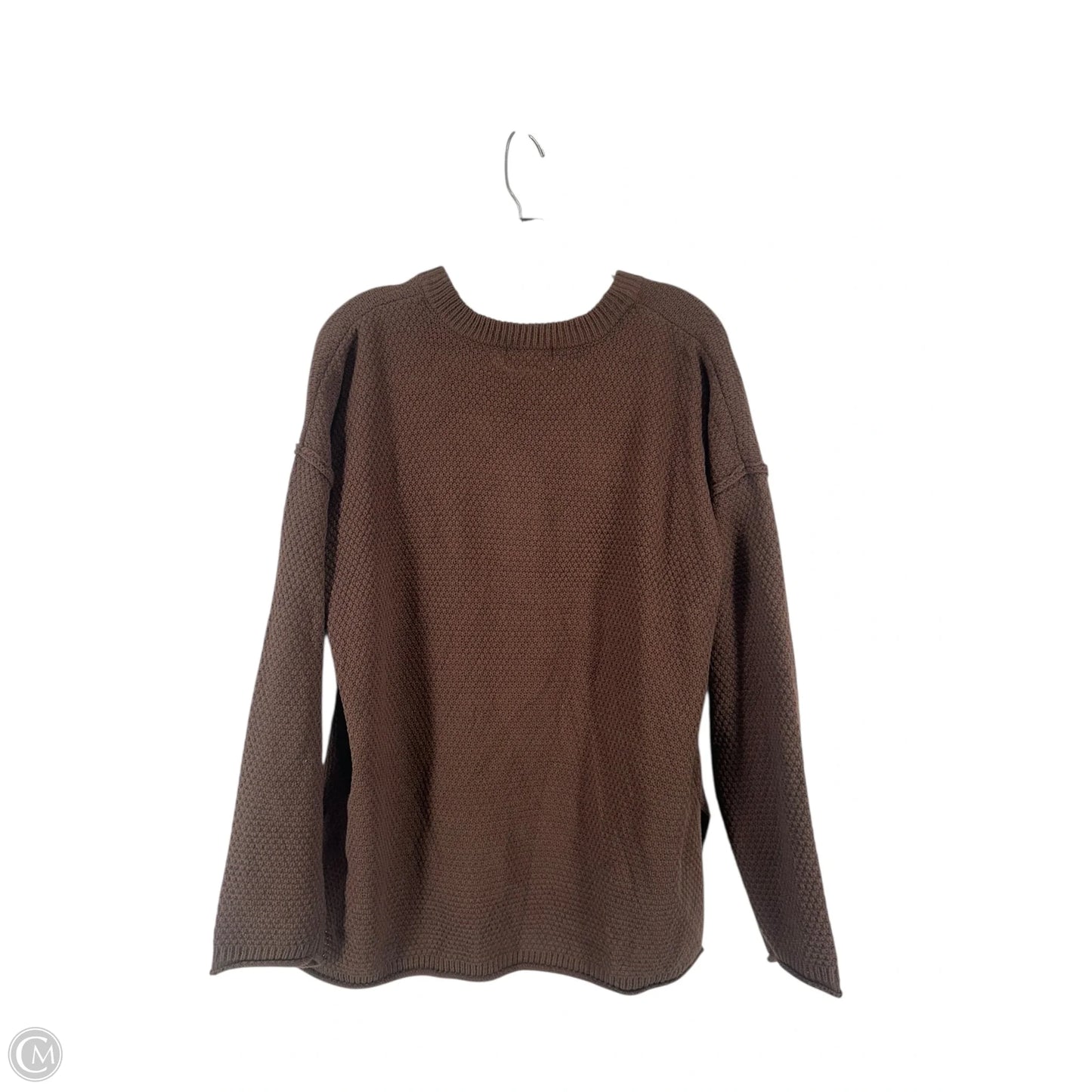 Sweater By Zenana In Brown, Size: Xl