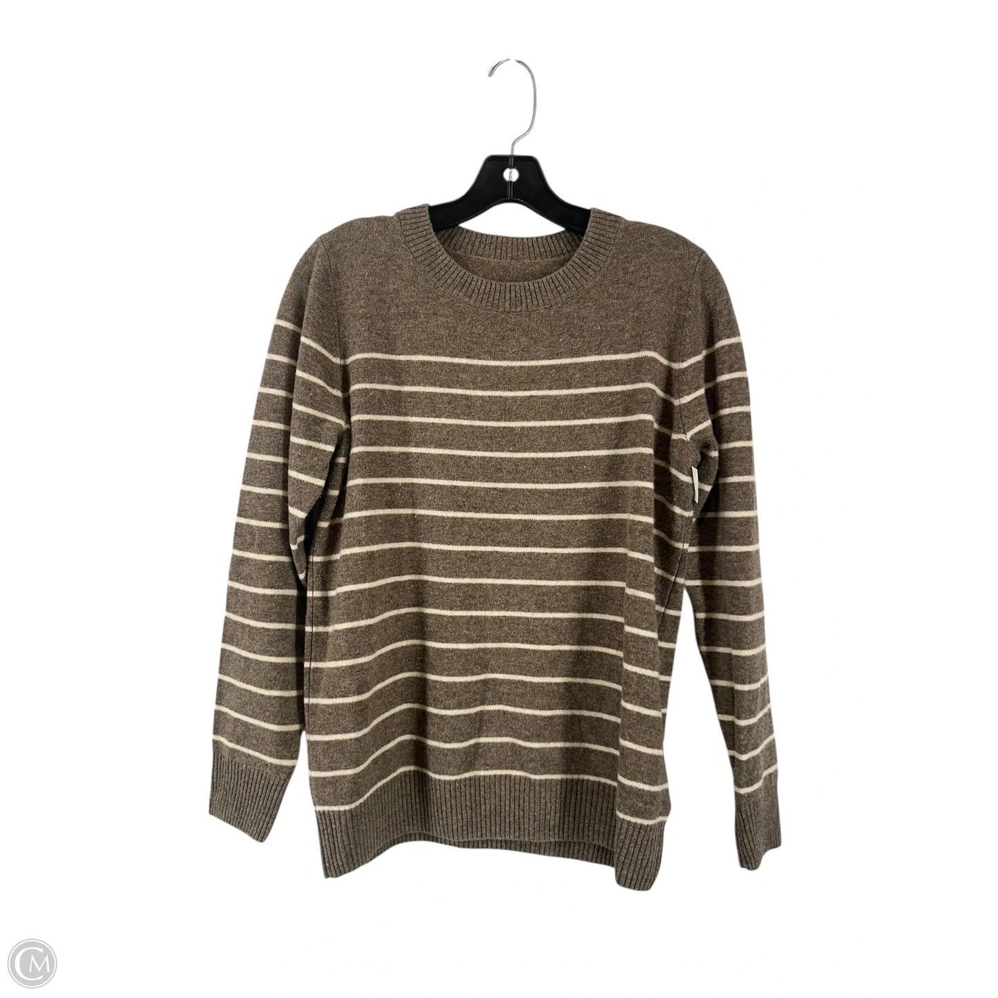 Top Long Sleeve Basic By Clothes Mentor In Beige, Size: S