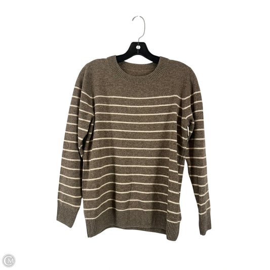 Top Long Sleeve Basic By Clothes Mentor In Beige, Size: S