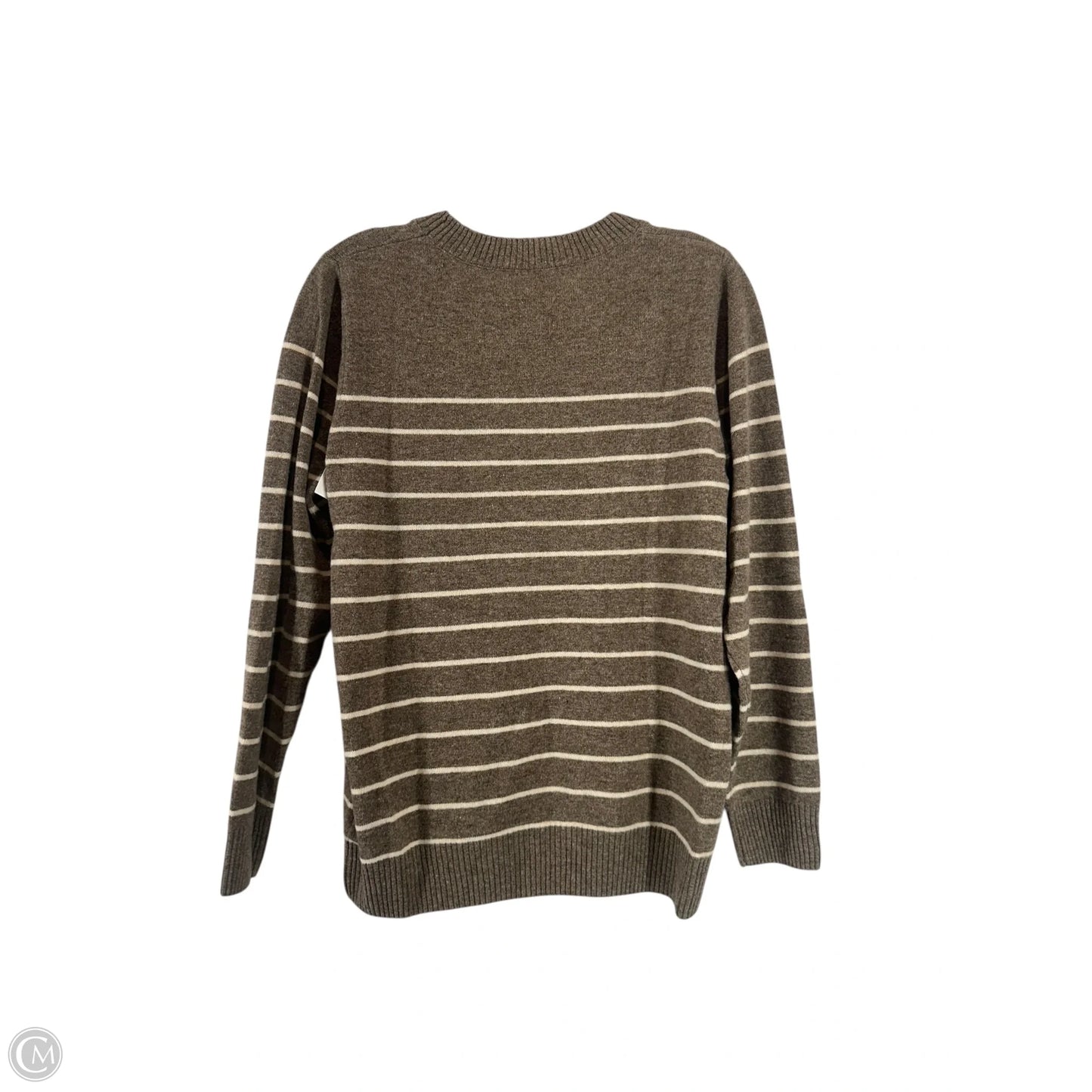 Top Long Sleeve Basic By Clothes Mentor In Beige, Size: S