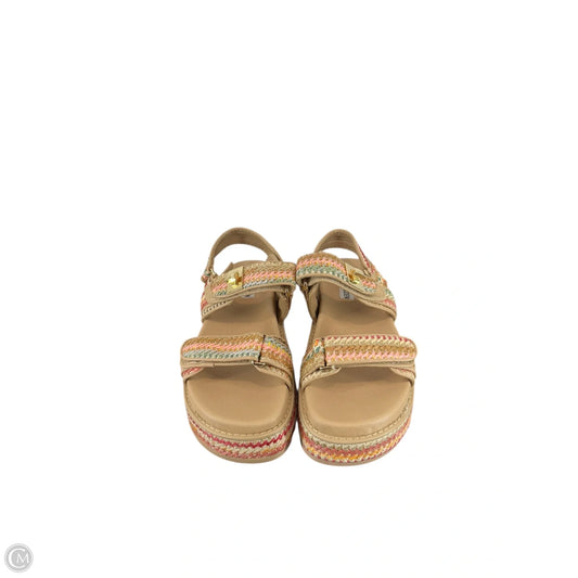 Sandals Flats By Steve Madden In Multi-colored, Size: 8.5