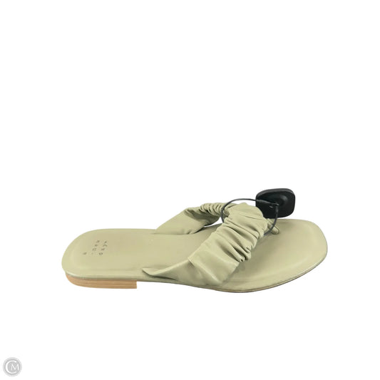 Sandals Flats By A New Day In Green, Size: 8.5
