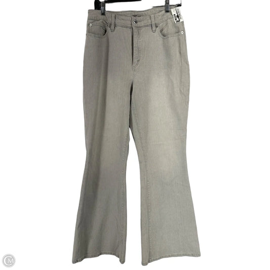 Jeans Flared By Inc In Grey, Size: 12
