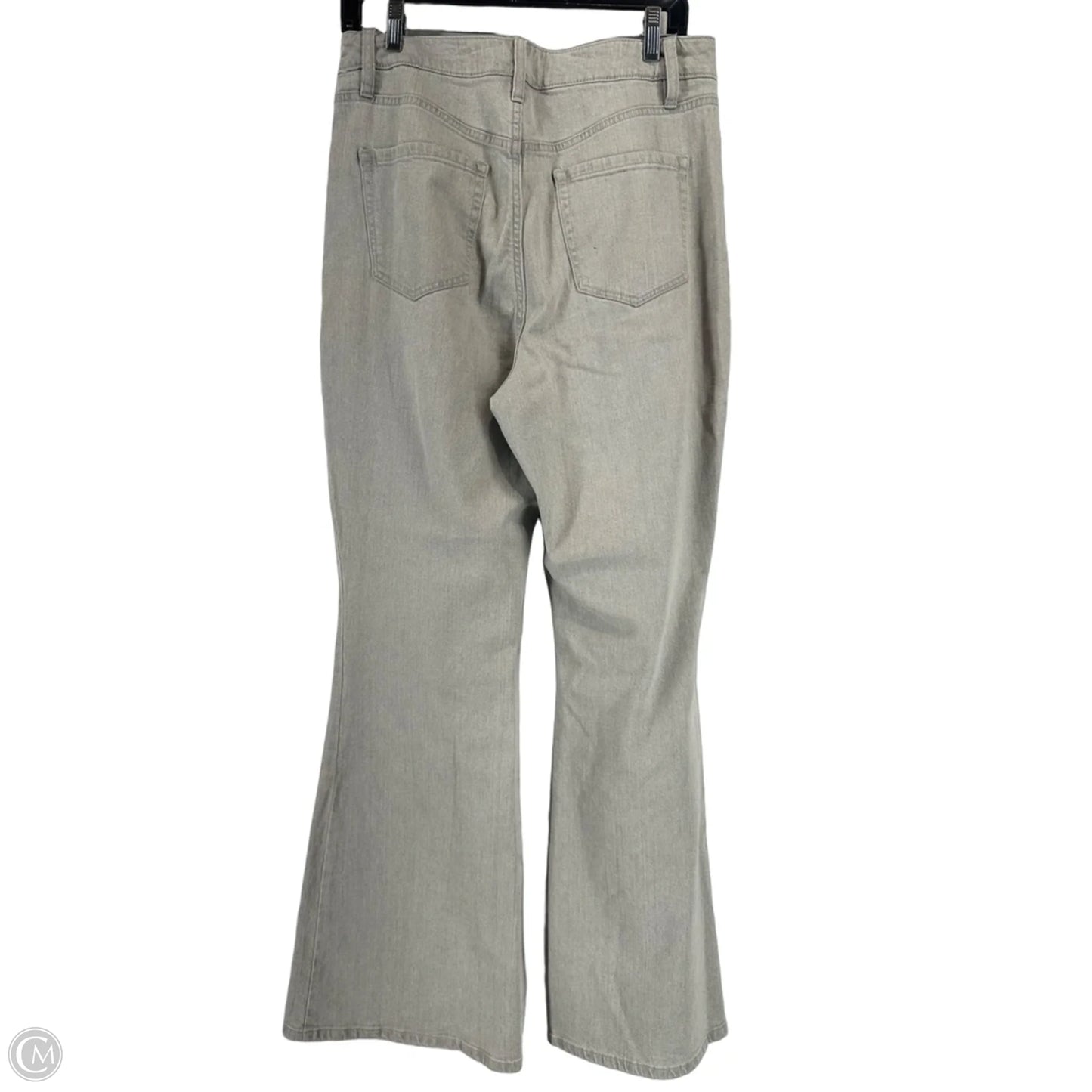 Jeans Flared By Inc In Grey, Size: 12