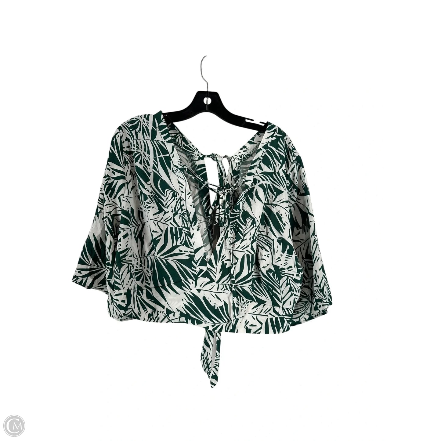 Shorts Set By Shein In Green, Size: 4x