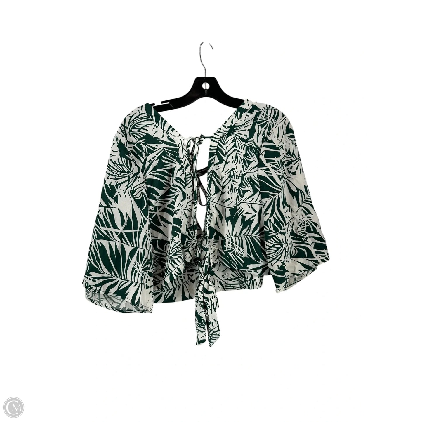 Shorts Set By Shein In Green, Size: 4x
