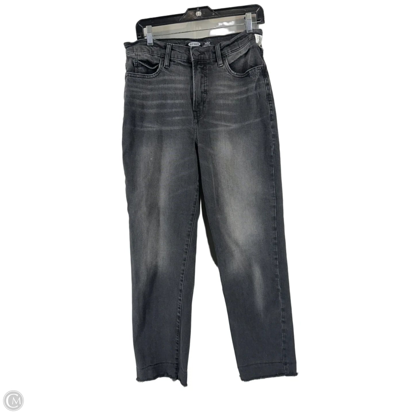 Jeans Straight By Old Navy In Black, Size: 10