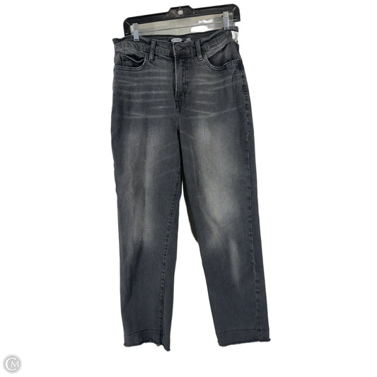 Jeans Straight By Old Navy In Black, Size: 10