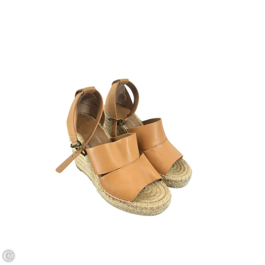 Sandals Heels Block By Treasure And Bond In Brown, Size: 6