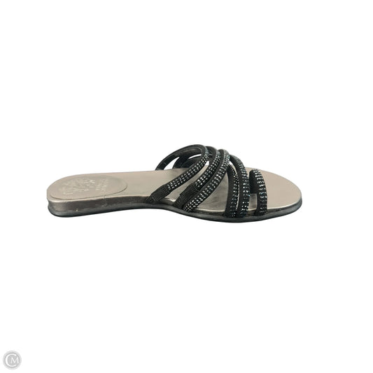 Sandals Flats By Vince Camuto In Silver, Size: 7