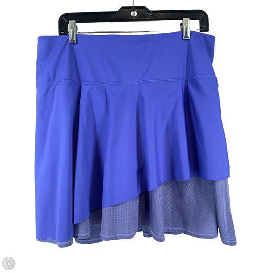 Athletic Skirt By Athleta In Purple, Size: 1x