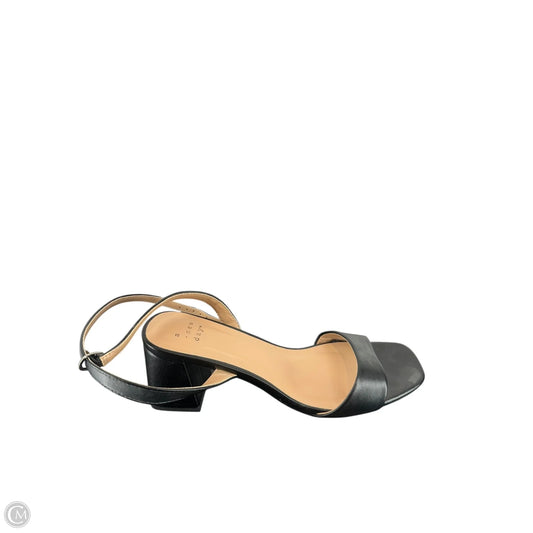 Sandals Heels Block By A New Day In Black, Size: 8
