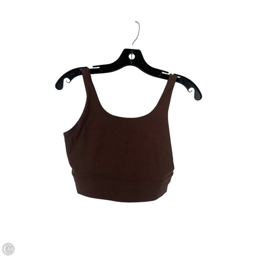 Athletic Bra By Nike In Brown, Size: S