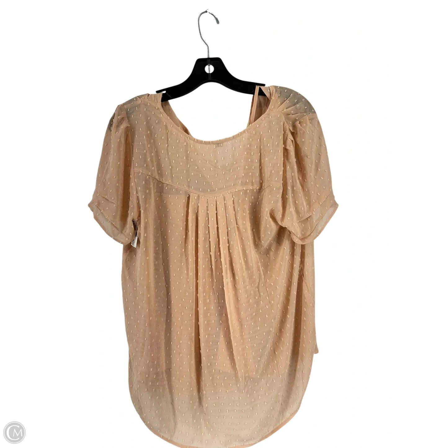 Top Short Sleeve By Dr2 In Pink, Size: M