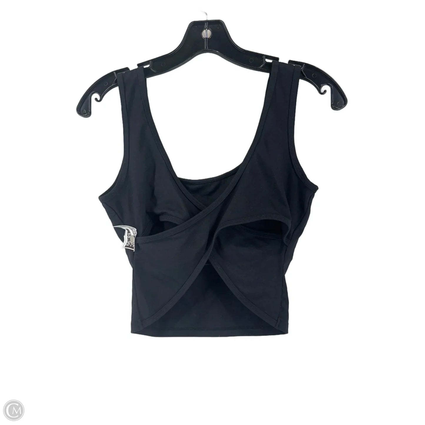 Athletic Bra By Clothes Mentor In Black, Size: S