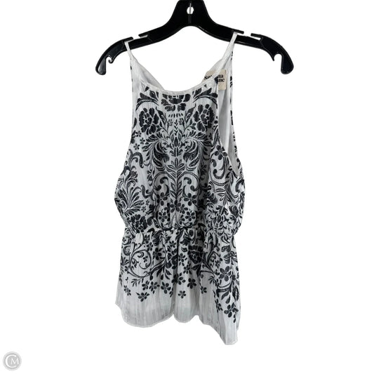 Top Sleeveless By Savanna Jane In Black & Brown, Size: M