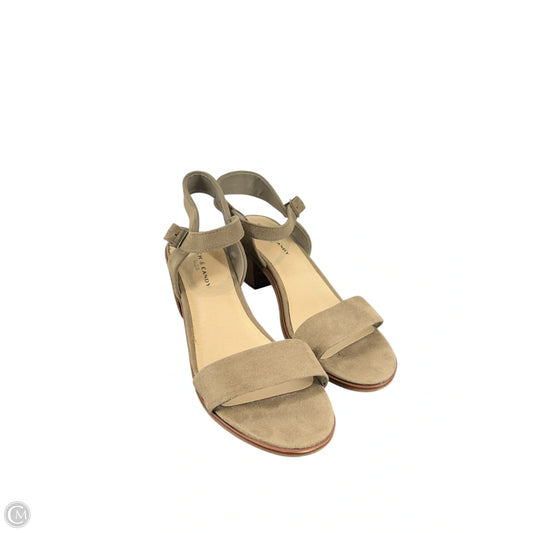 Sandals Heels Block By Rock And Candy In Grey, Size: 10