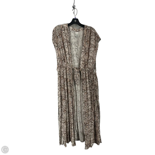 Shawl By Kona Sol In Animal Print, Size: Xl