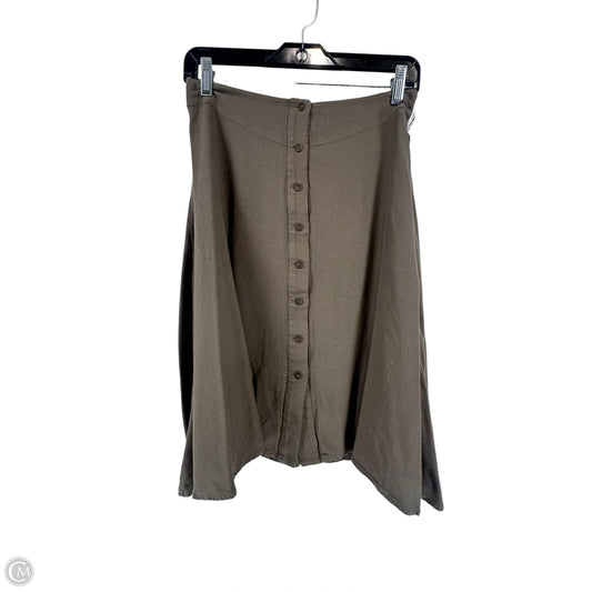 Skirt Midi By Clothes Mentor In Green, Size: 2
