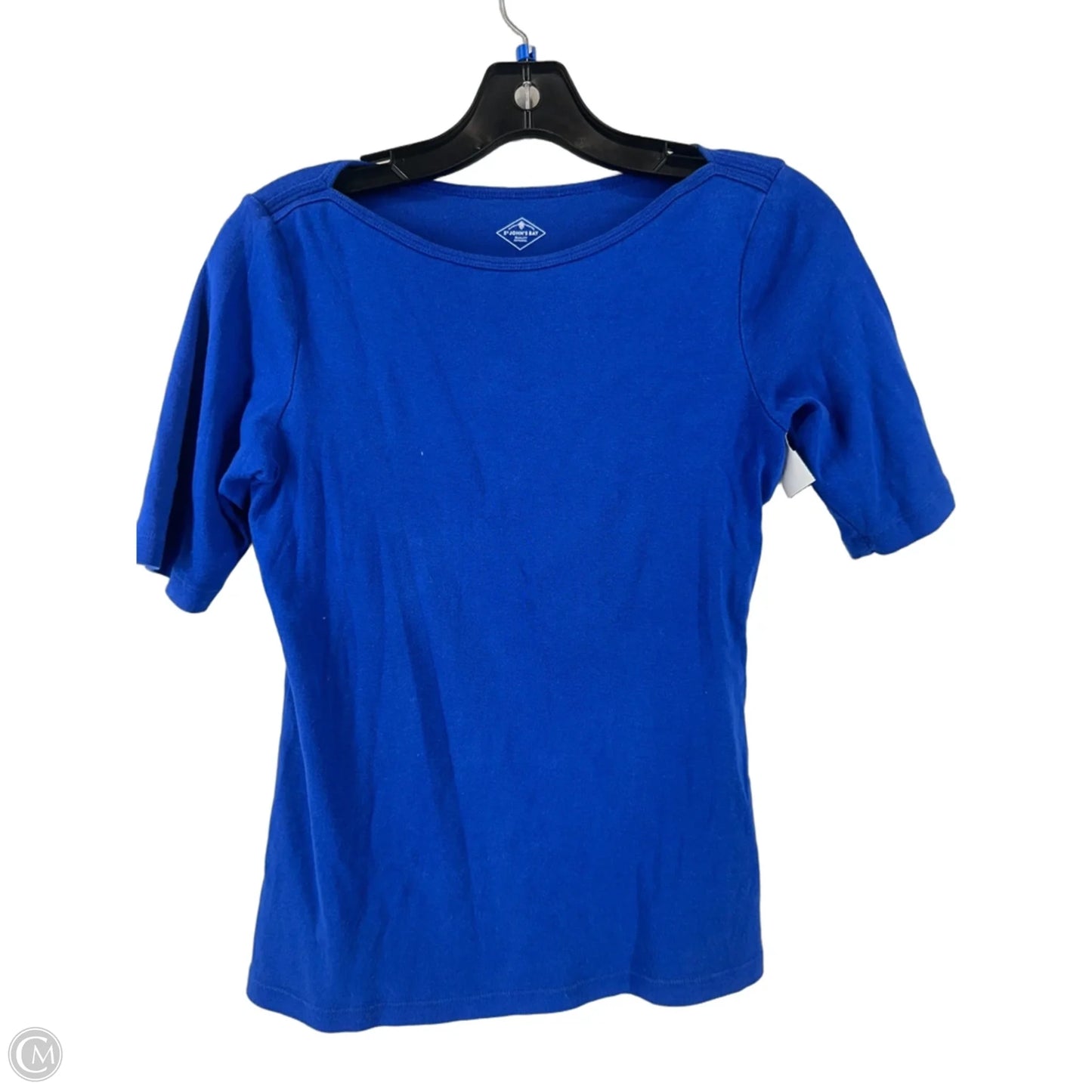 Top Short Sleeve Basic By St Johns Bay In Blue, Size: Xs