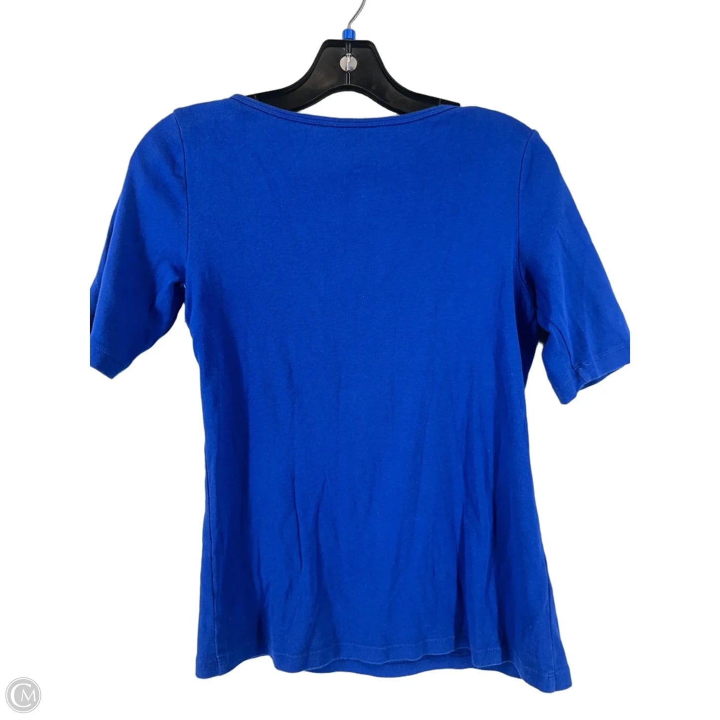 Top Short Sleeve Basic By St Johns Bay In Blue, Size: Xs
