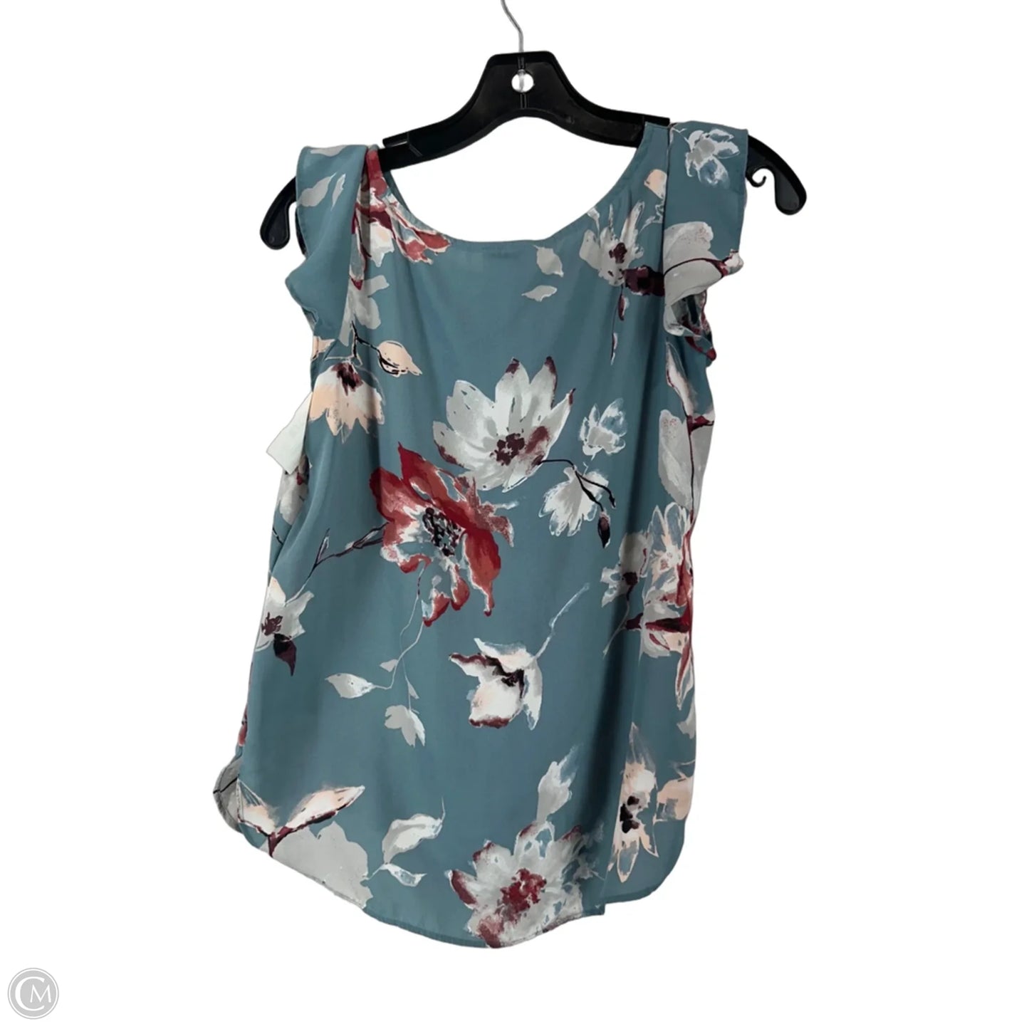 Top Sleeveless By Loft In Blue, Size: Xsp