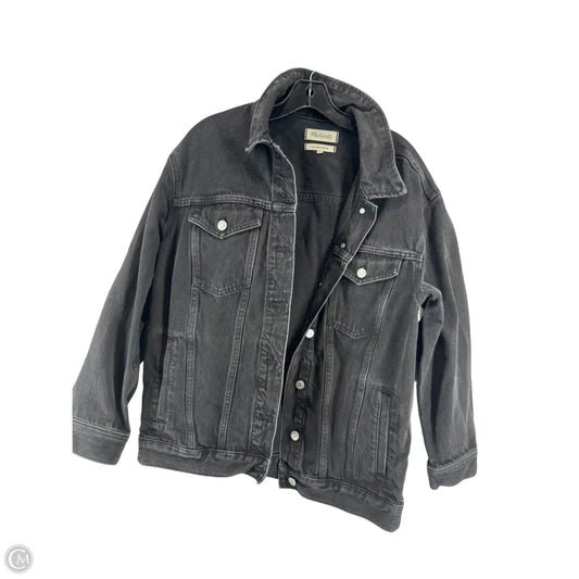 Jacket Denim By Madewell In Black, Size: M