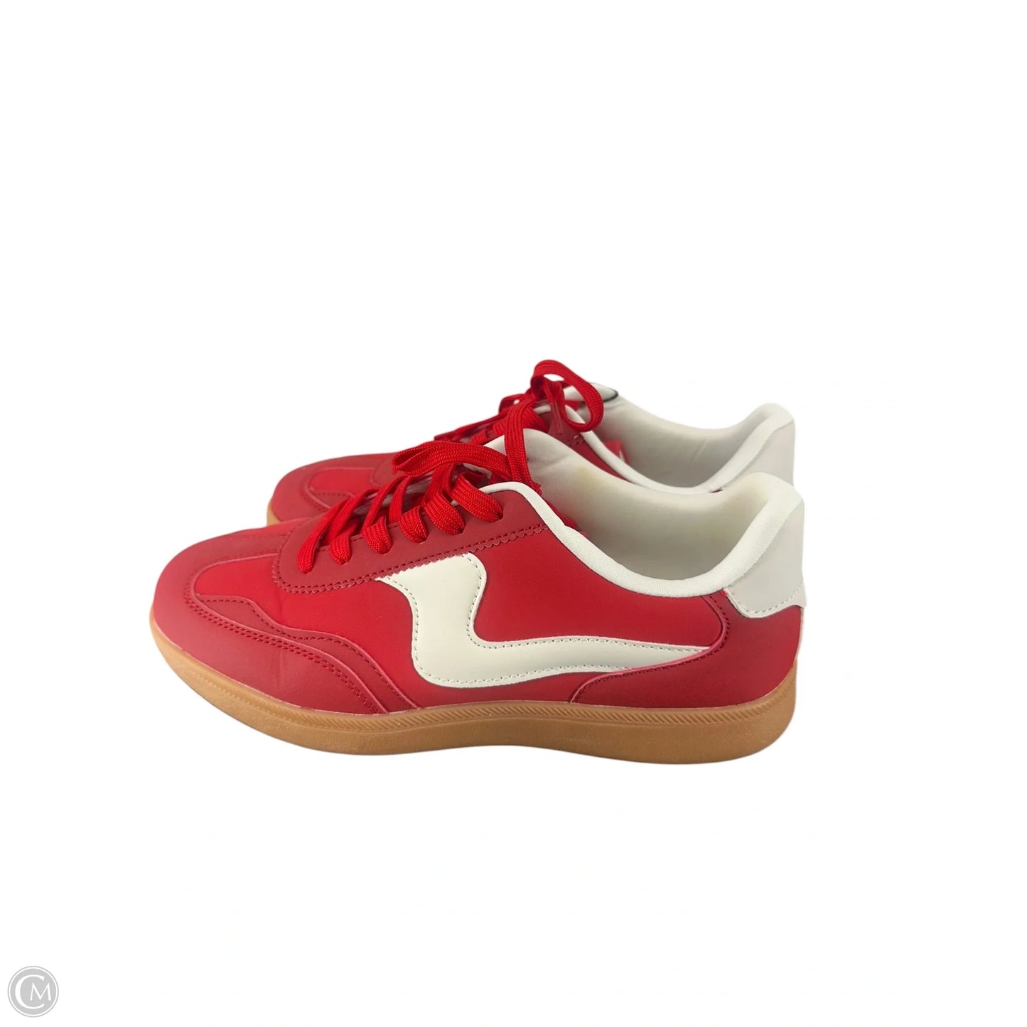 Shoes Sneakers By Clothes Mentor In Red, Size: 8.5