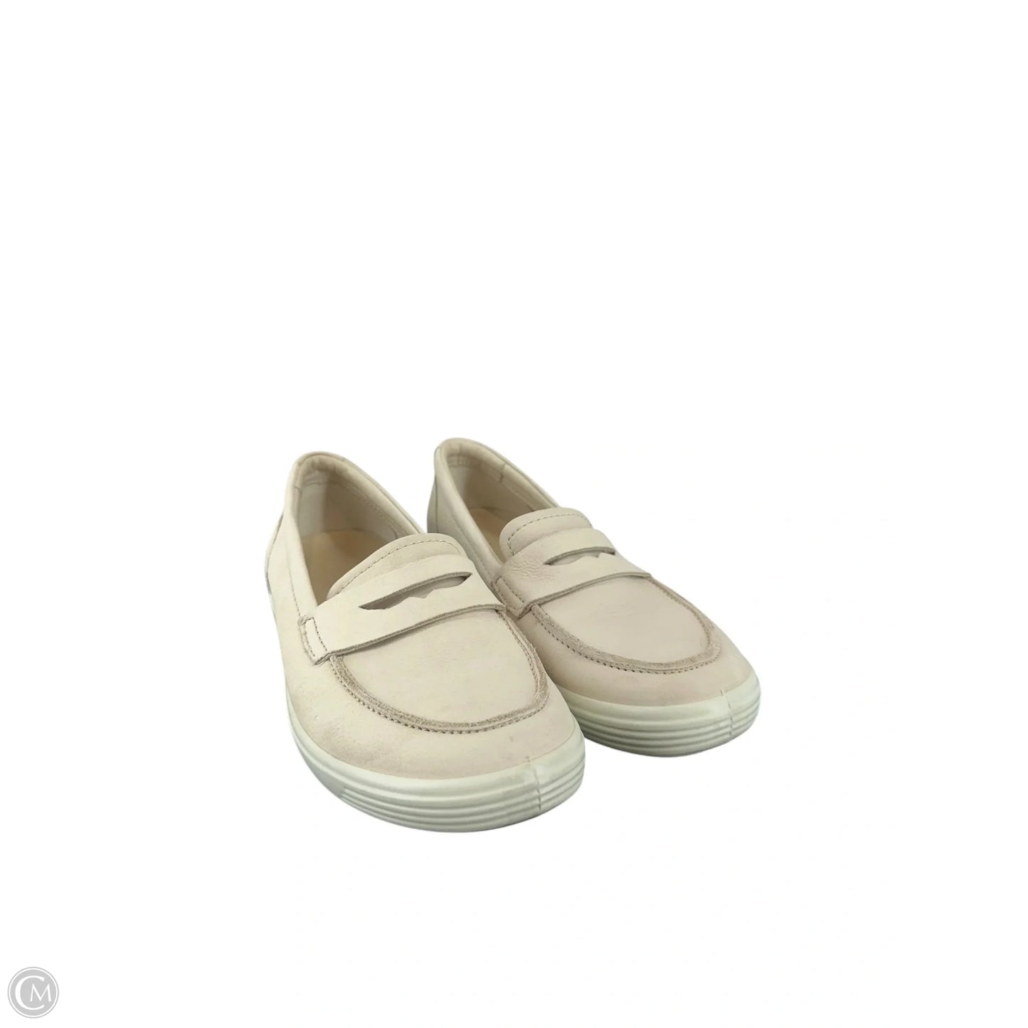 Shoes Flats By Ecco In Beige, Size: 6.5