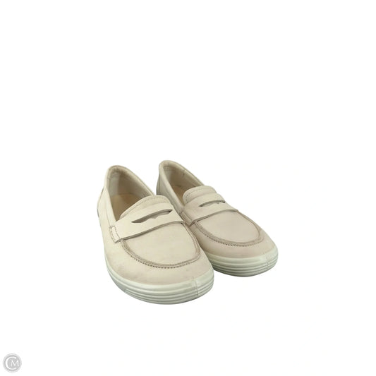 Shoes Flats By Ecco In Beige, Size: 6.5