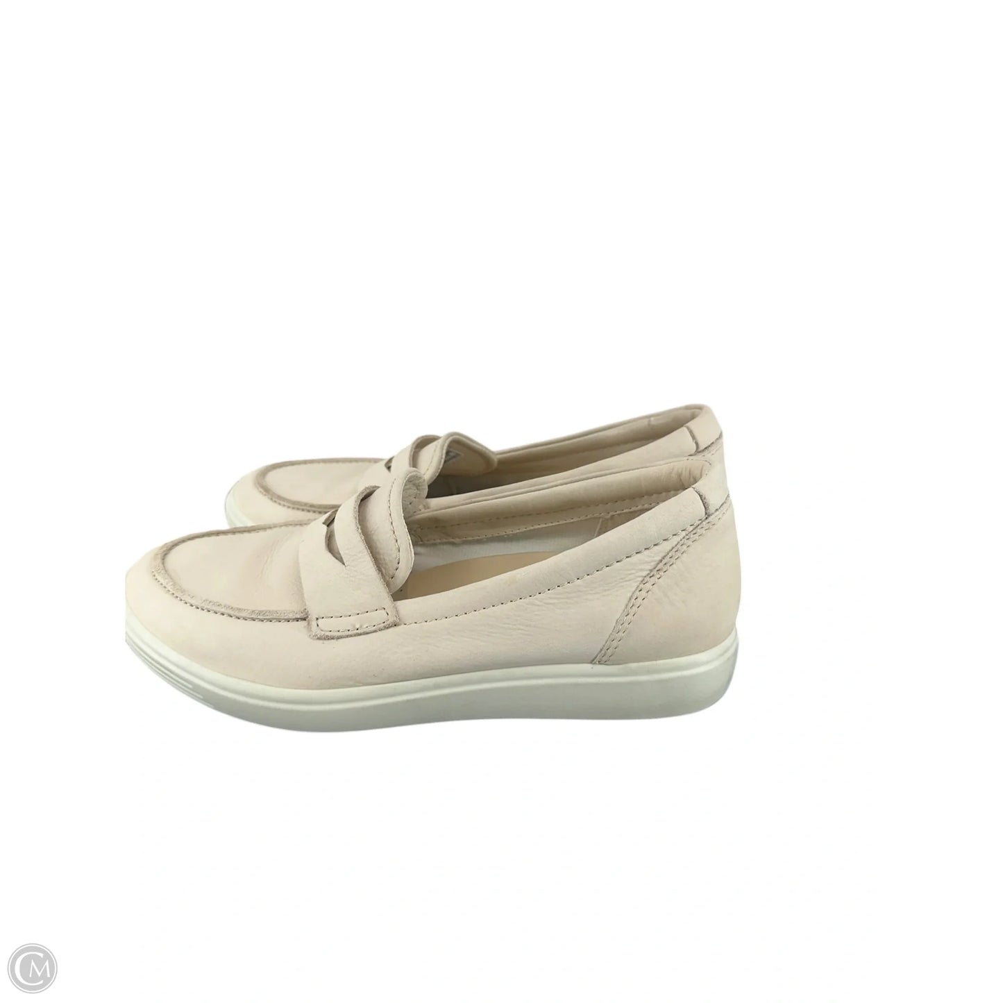 Shoes Flats By Ecco In Beige, Size: 6.5